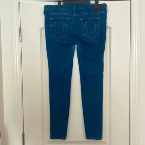 True Religion Casey Low Rise Super Skinny Jeans Size 32 - Picture 2 of 10